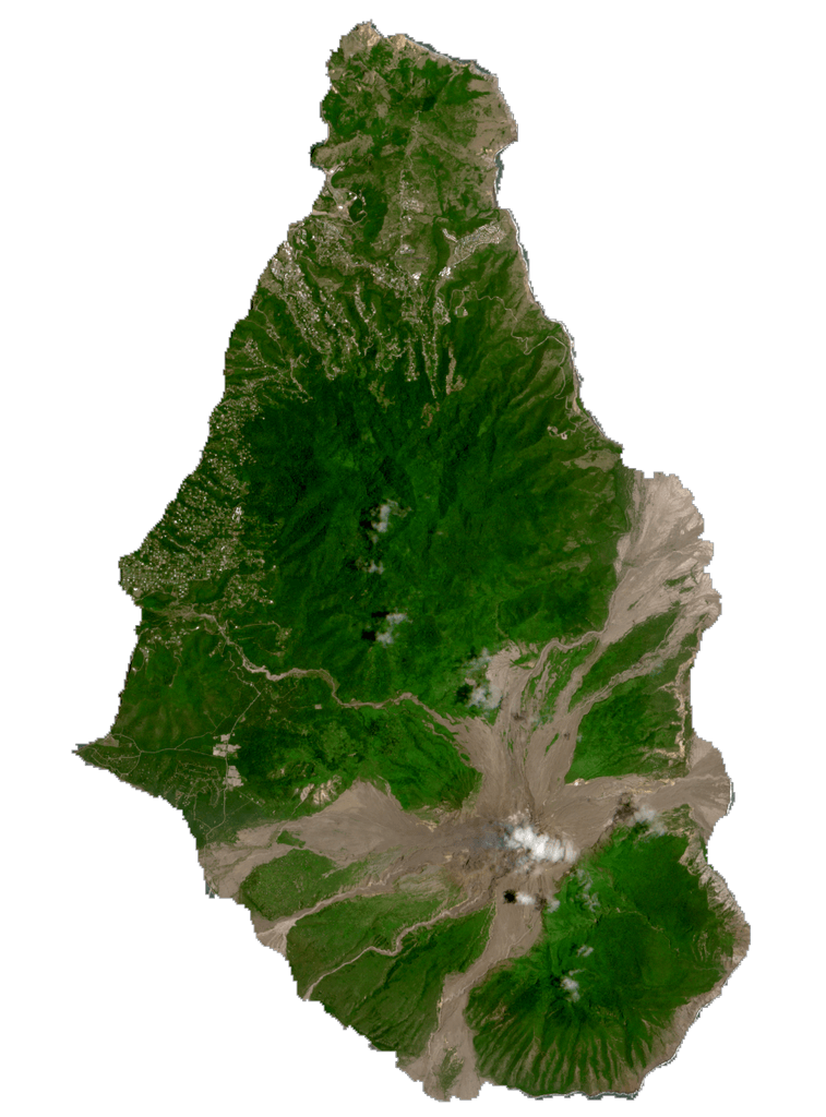 Bản đồ vệ tinh Montserrat