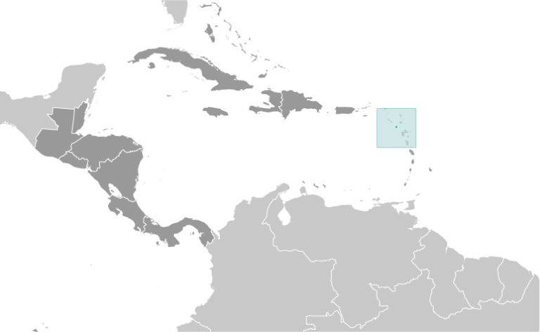 Bản đồ vị trí của Montserrat