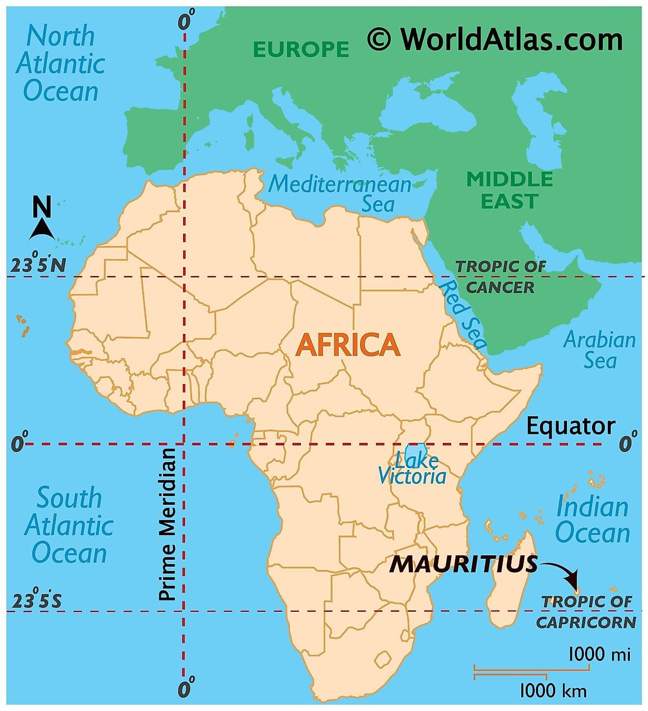 Mauritius ở đâu?