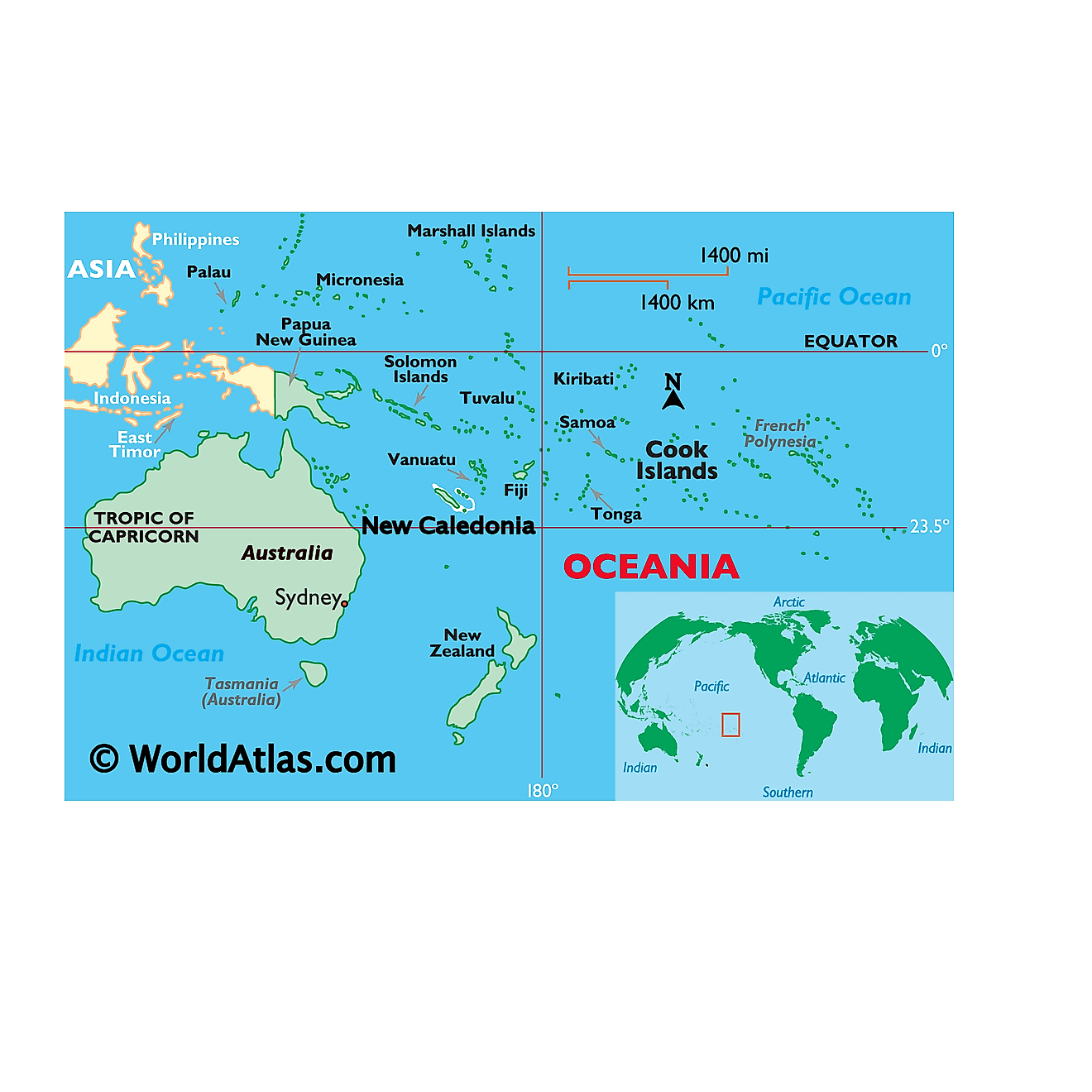 New Caledonia ở đâu?