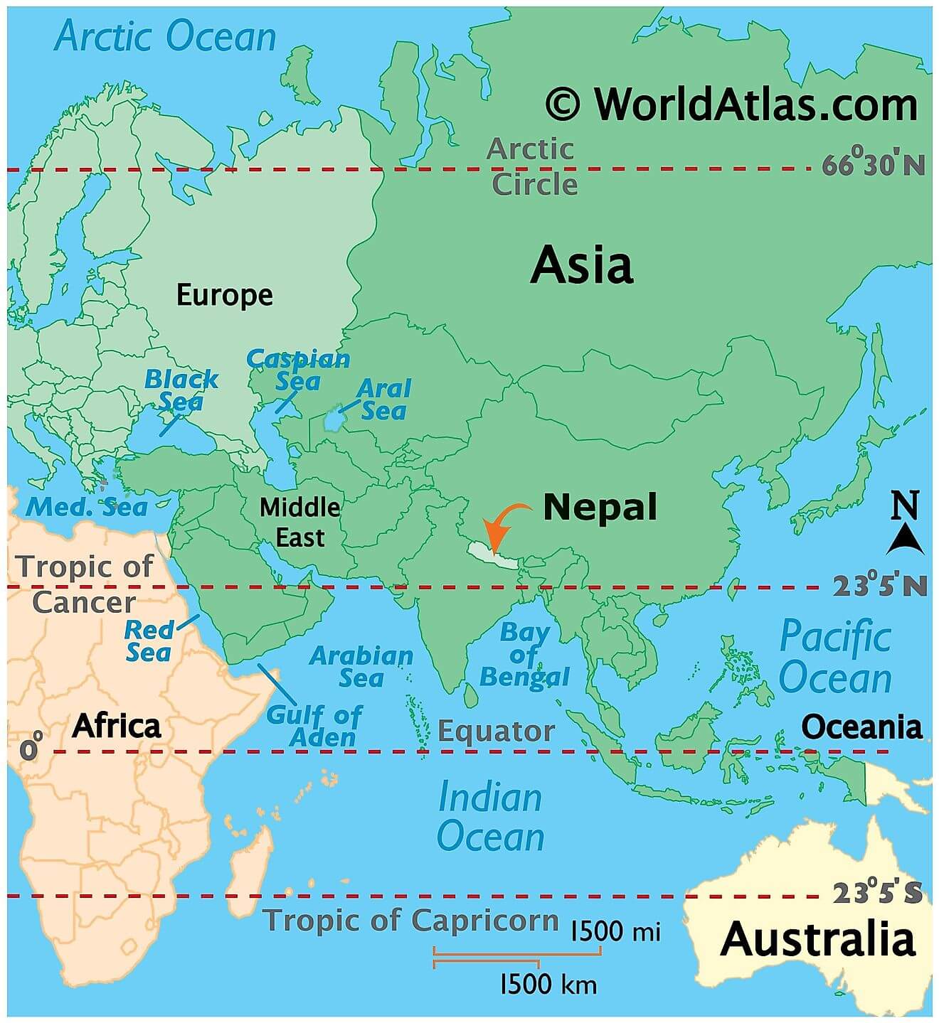 Where is Nepal?