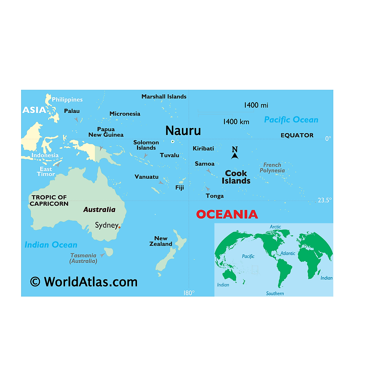 Nauru ở đâu?