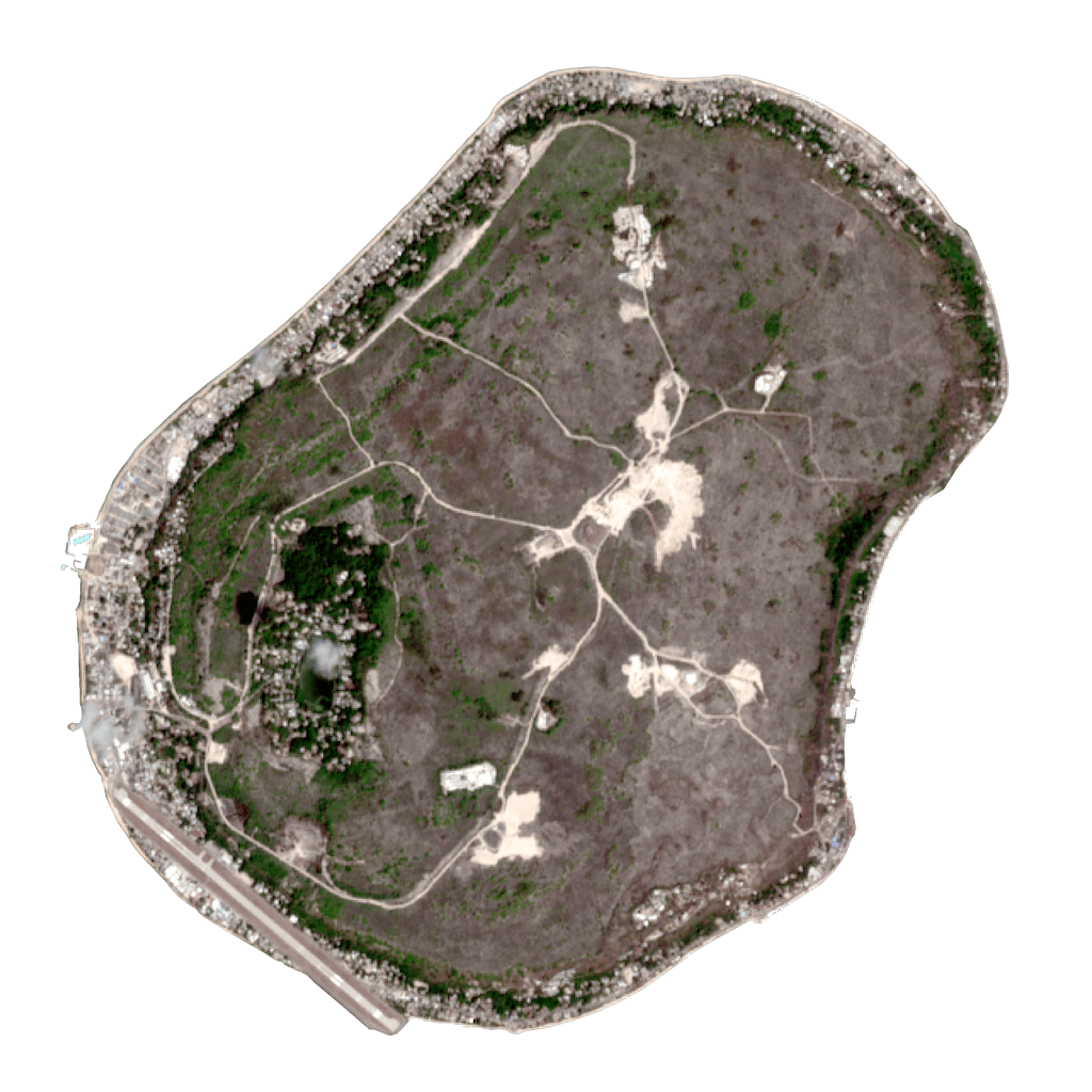 Nauru Bản đồ vệ tinh