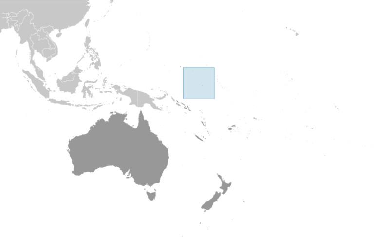 Bản đồ vị trí Nauru