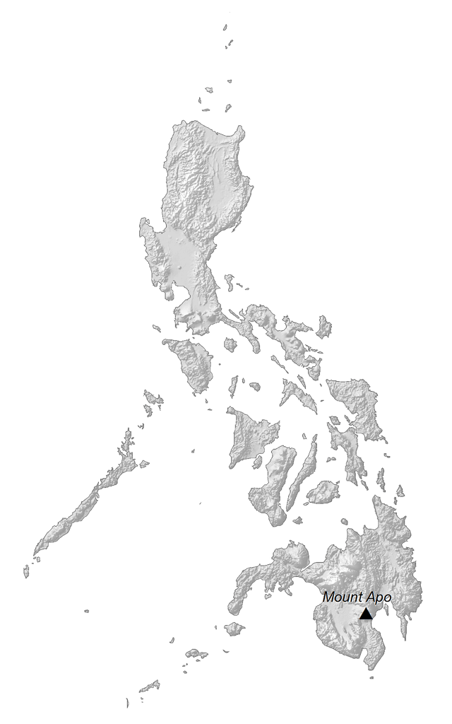 Bản đồ Độ cao Philippines