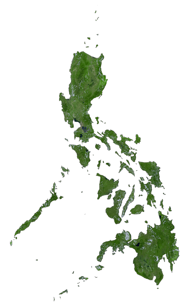 Bản đồ vệ tinh Philippines