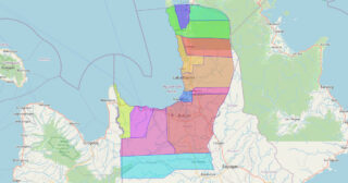 Map of Agusan del Norte Province