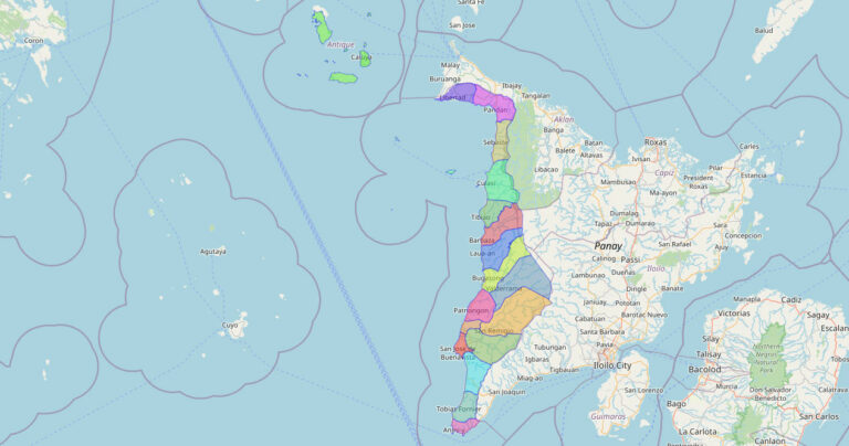 Map of Antique Province