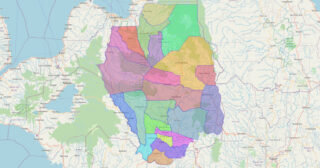 Map of Bukidnon Province