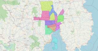 Map of Davao del Norte Province