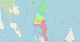 Map of Dinagat Islands Province