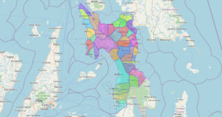 Map of Leyte Province