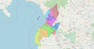 Map of Maguindanao del Norte