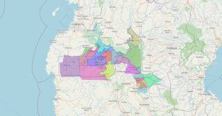 Map of Maguindanao del Sur Province