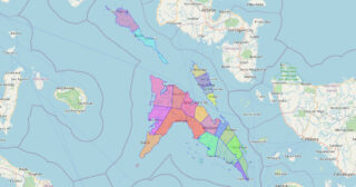 Map of Masbate Province