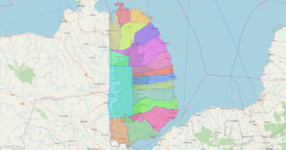 Map of Misamis Occidental Province