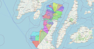 Map of Negros Occidental Province