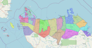 Map of Northern Samar Province