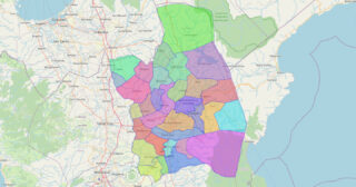 Map of Nueva Ecija Province