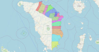 Map of Oriental Mindoro Province