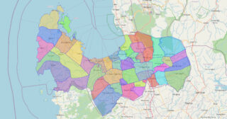 Map of Pangasinan Province