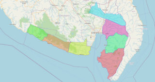 Map of Sarangani Province