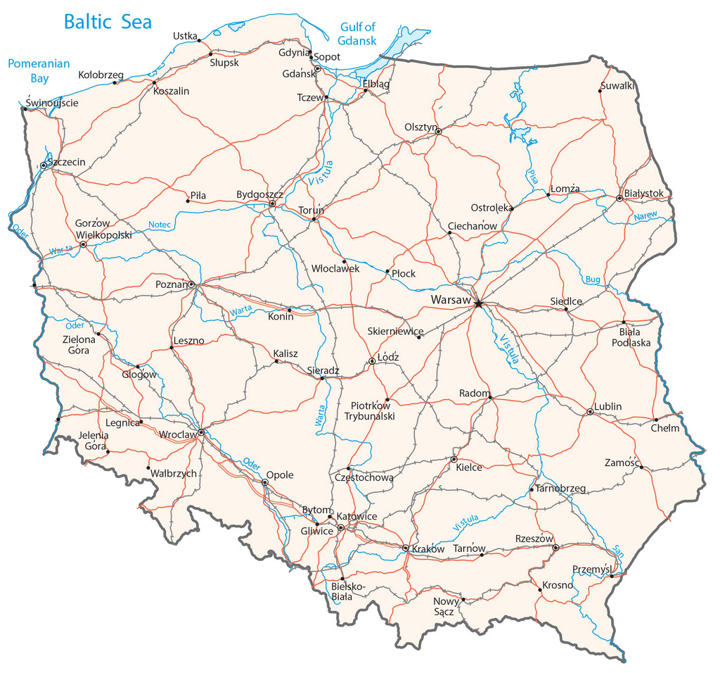 Bản đồ Ba Lan