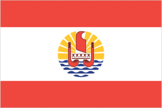 Quốc kỳ Polynésie thuộc Pháp