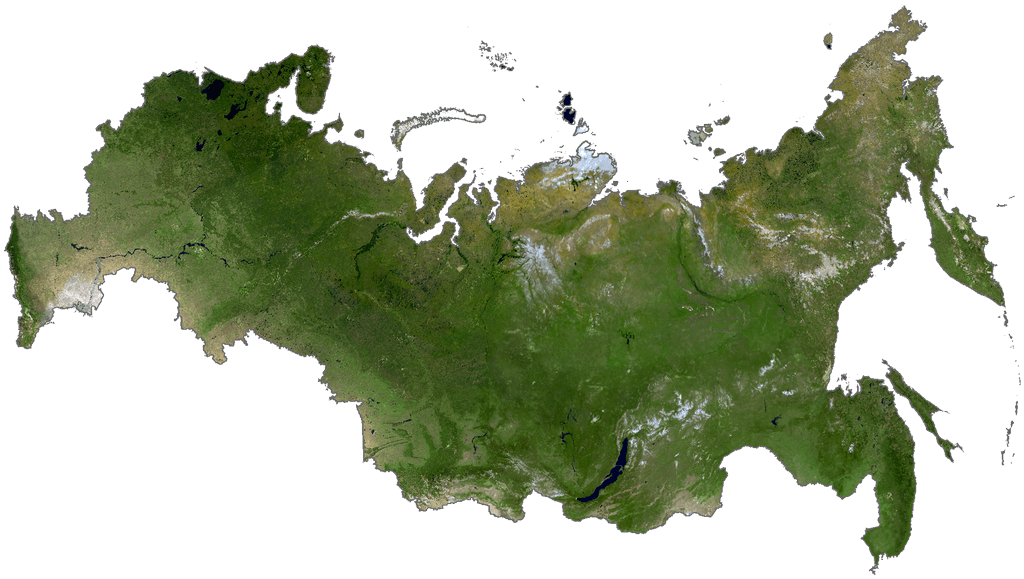 Bản đồ vệ tinh Nga