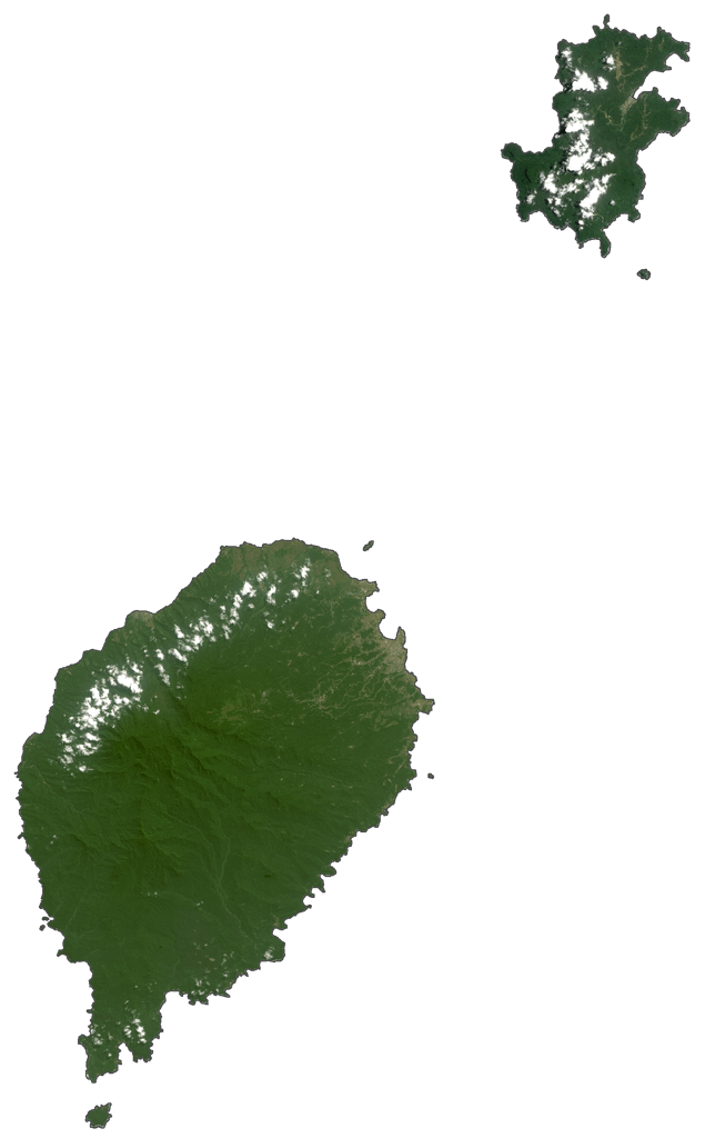 Bản đồ vệ tinh Sao Tome và Principe