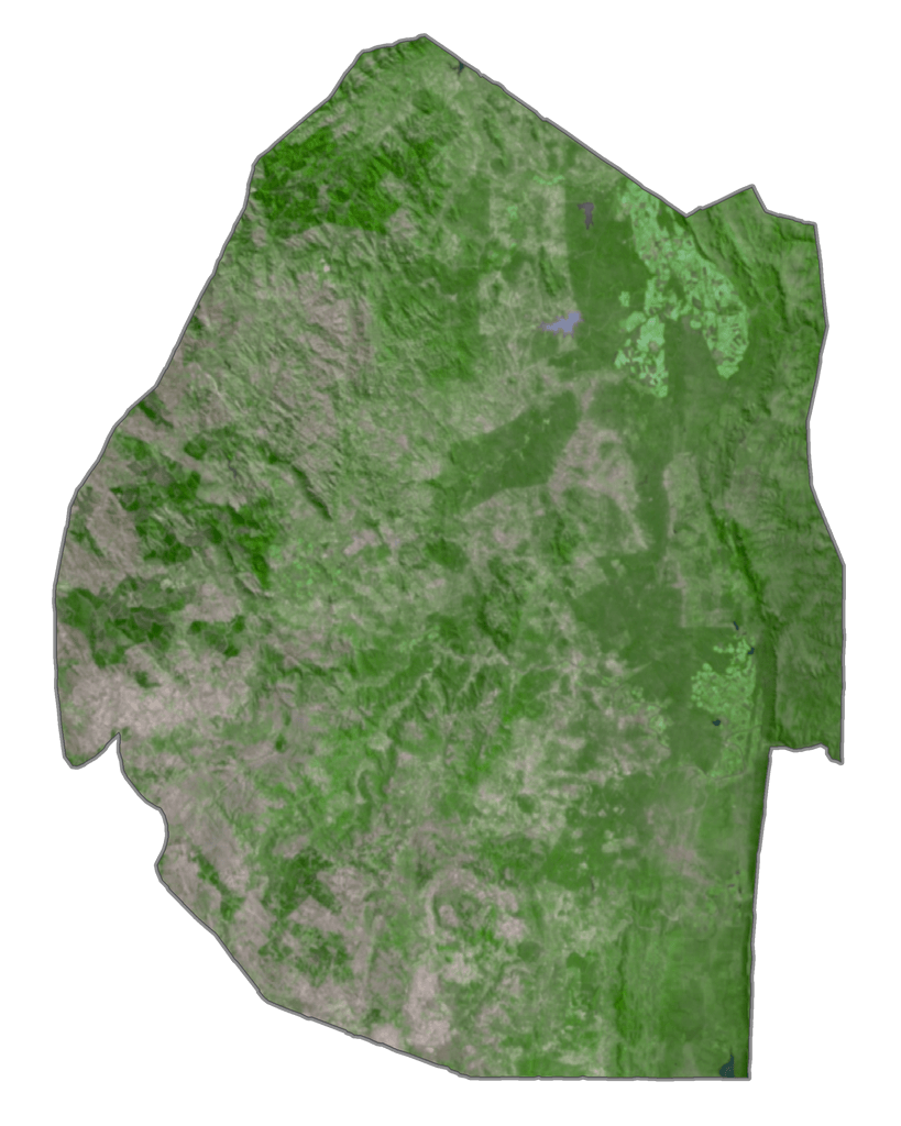 Bản đồ vệ tinh Eswatini