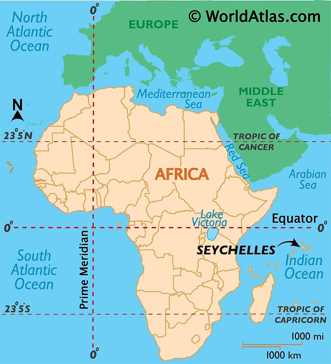 Seychelles ở đâu?