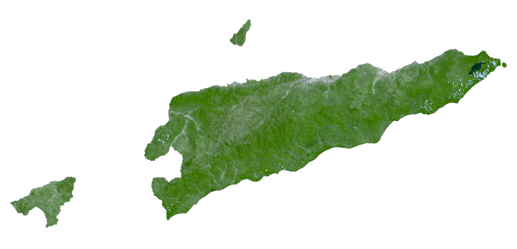 Bản đồ vệ tinh Đông Timor