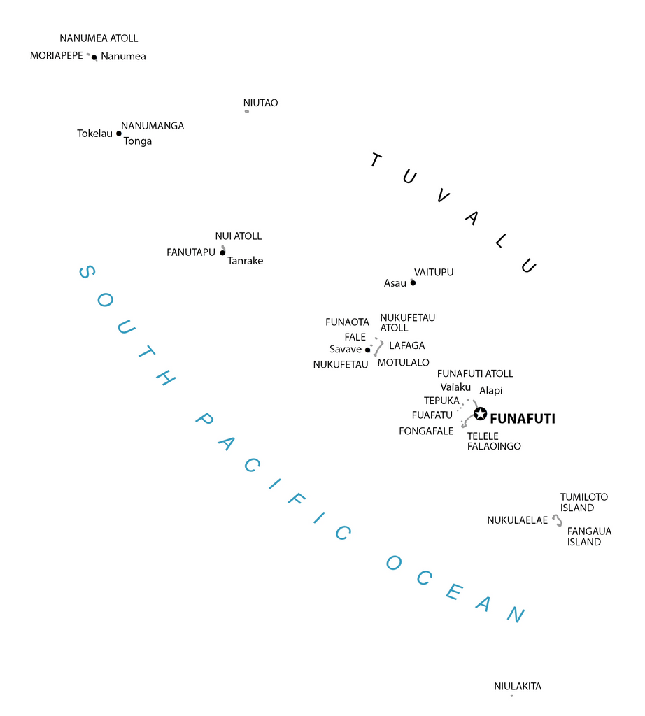 Bản đồ Tuvalu