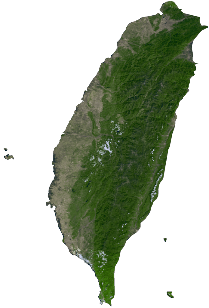 Bản đồ vệ tinh Đài Loan