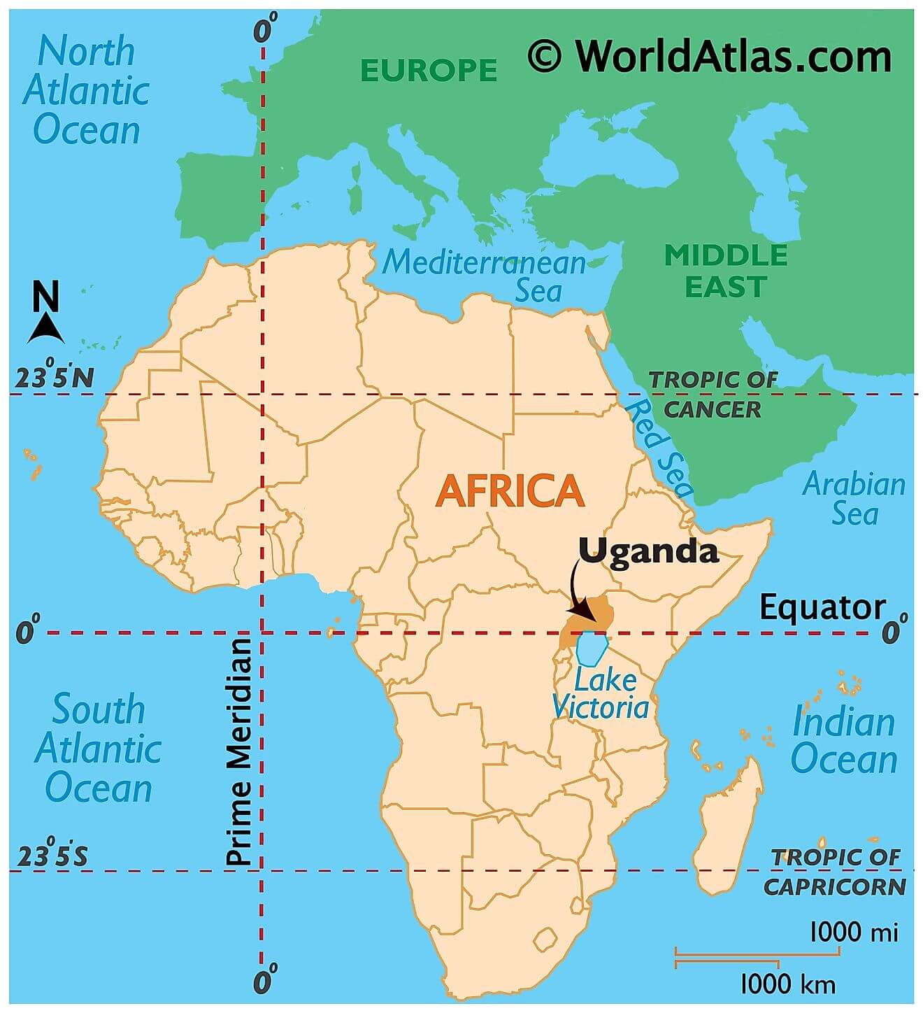 Uganda ở đâu?
