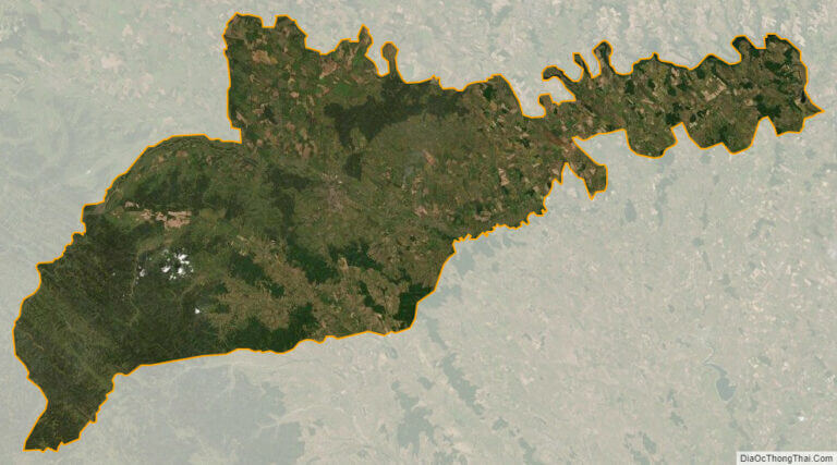 Bản đồ vệ tinh tỉnh Chernivtsi