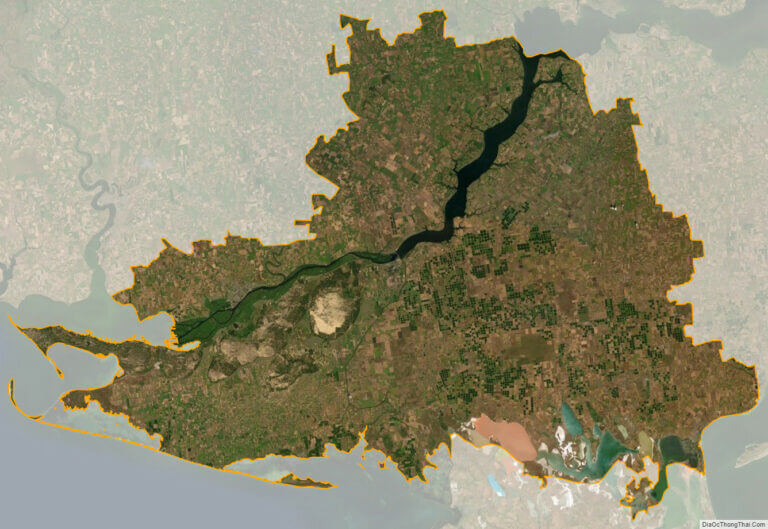 Bản đồ vệ tinh tỉnh Kherson