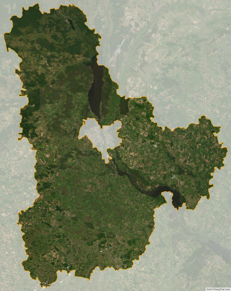 Bản đồ vệ tinh tỉnh Kiev