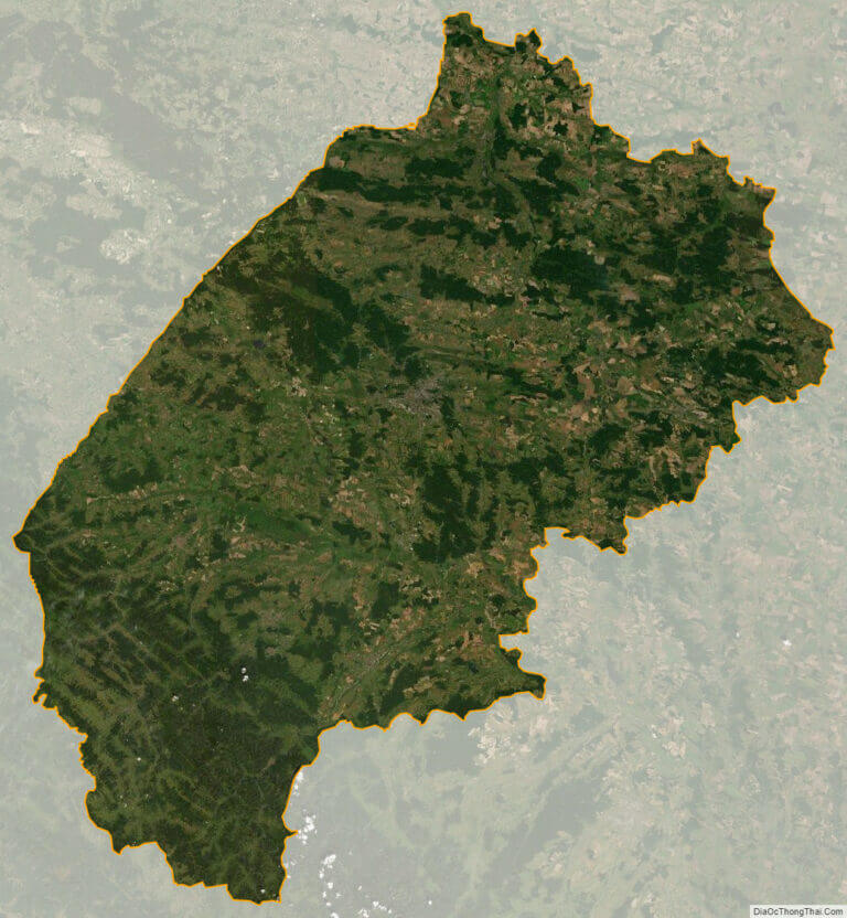 Bản đồ vệ tinh tỉnh L'viv
