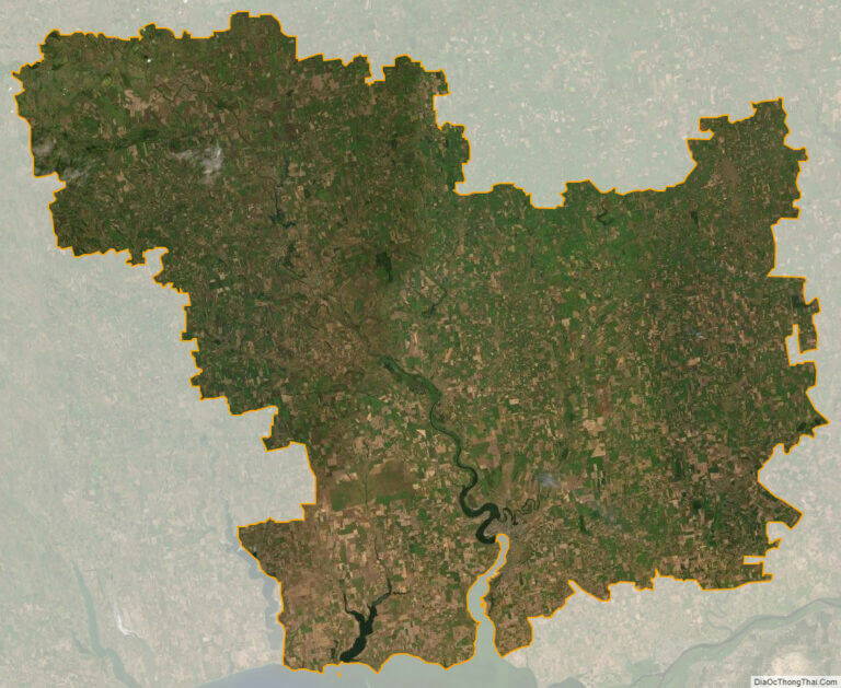 Bản đồ vệ tinh tỉnh Mykolayiv