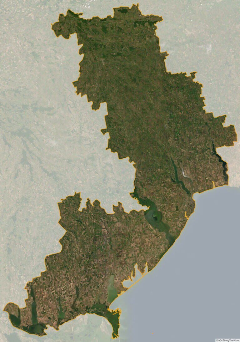 Bản đồ vệ tinh tỉnh Odessa