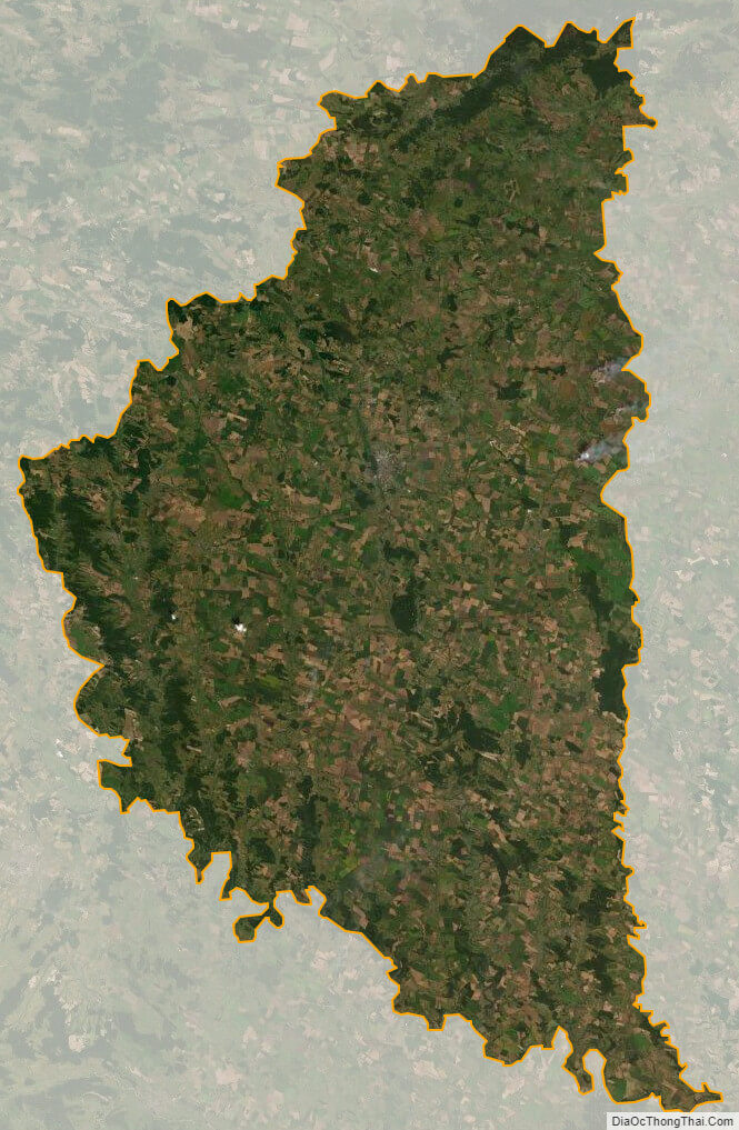 Bản đồ vệ tinh tỉnh Ternopil'