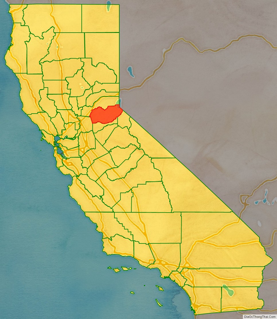 El Dorado County location on the California map. Where is El Dorado County.