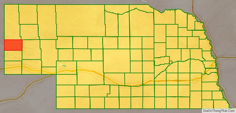 Map Of Scotts Bluff County Nebraska
