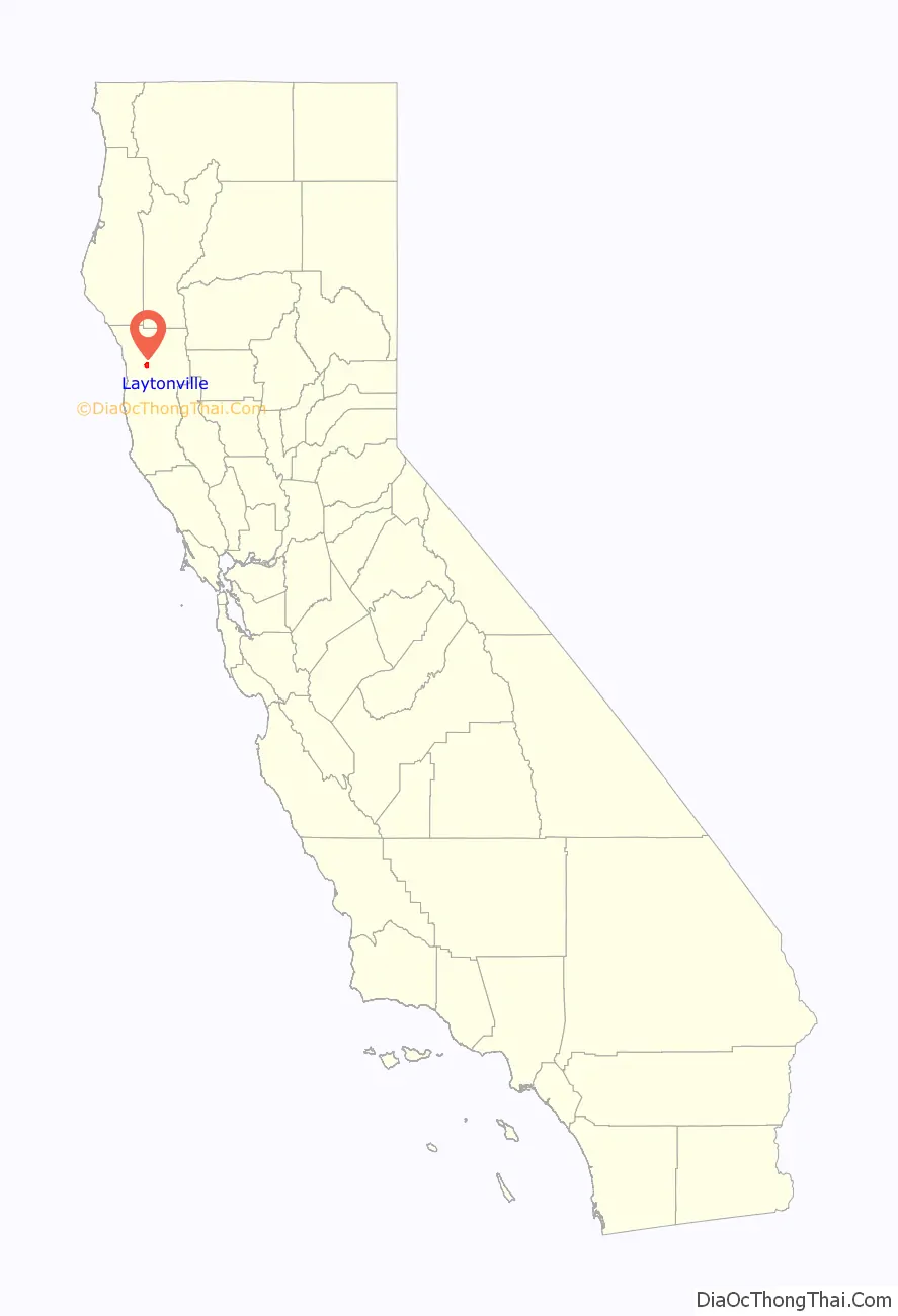 Map Of Laytonville CDP Thong Thai Real   Laytonville.webp