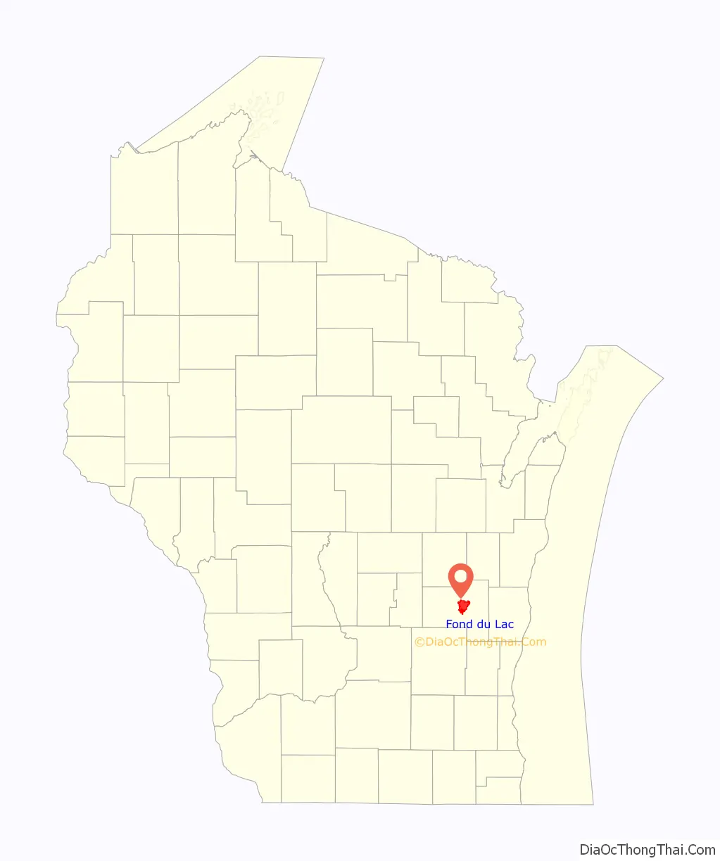 Map Of Fond Du Lac City   Fond Du Lac.webp