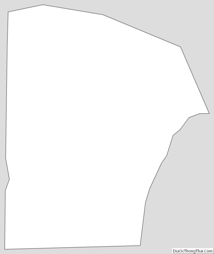 Outline Map of Logan County, Kentucky