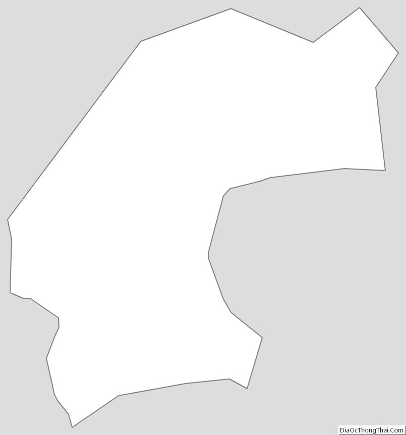 Outline Map of Norton Independent City, Virginia