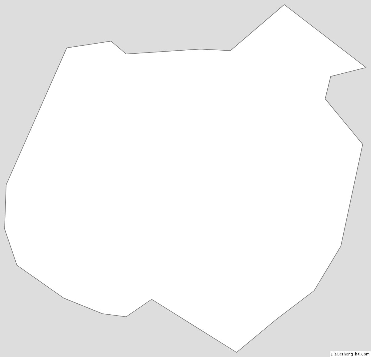 Outline Map of Staunton Independent City, Virginia